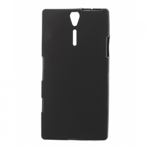  Silicon Case for Sony Xperia J ST26i Black